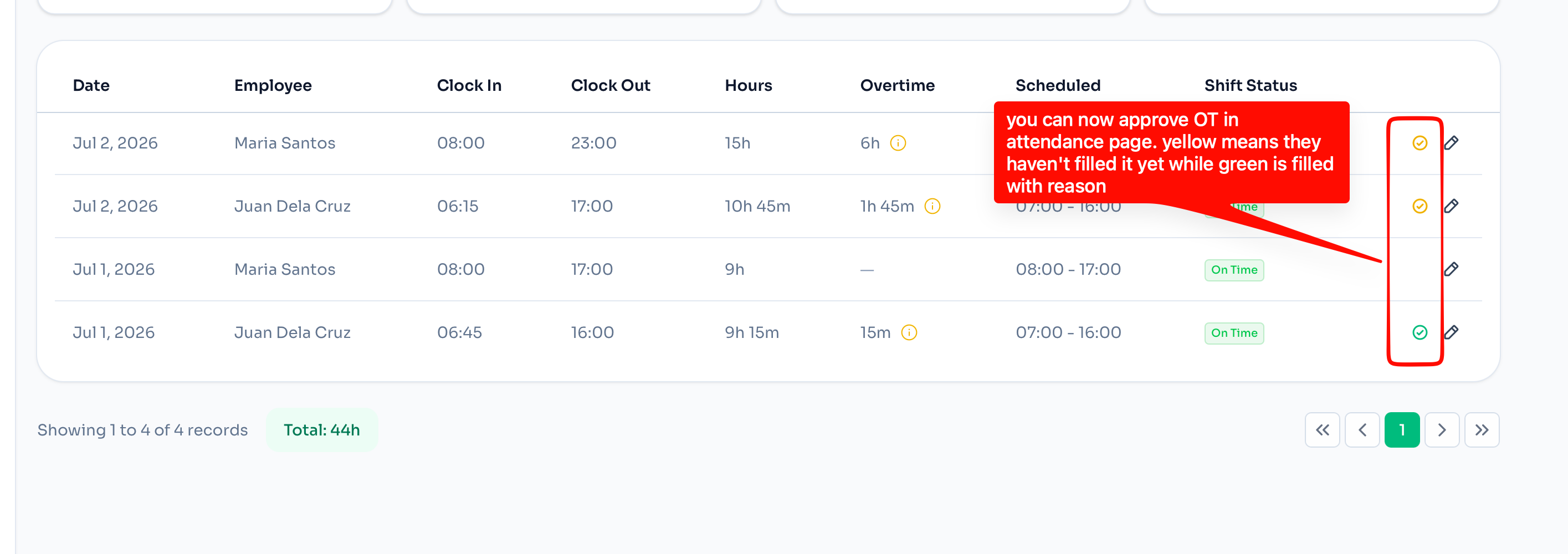 Approve overtime inline checkmarks 1