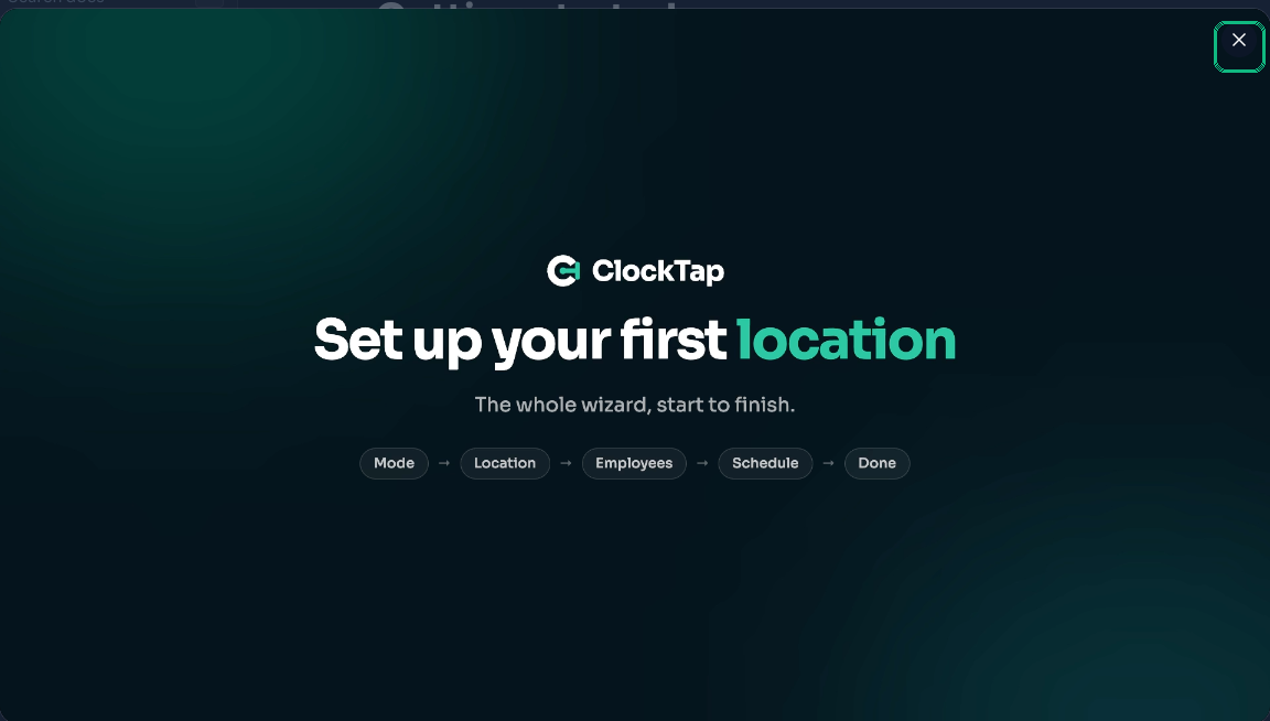 Docs video playing in a modal